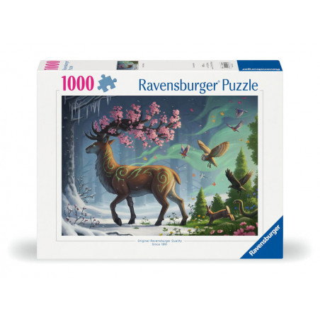 Der Hirsch als Frühlingsbote