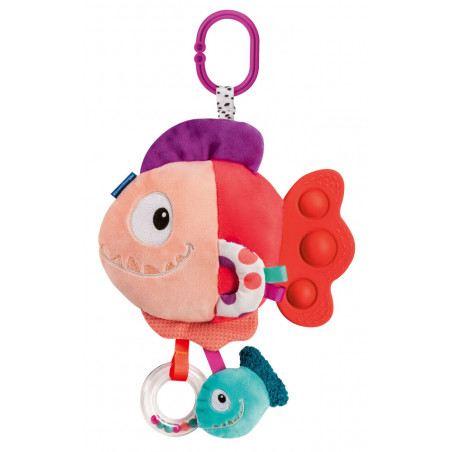 Play+ Pop-it Piranha (rot)