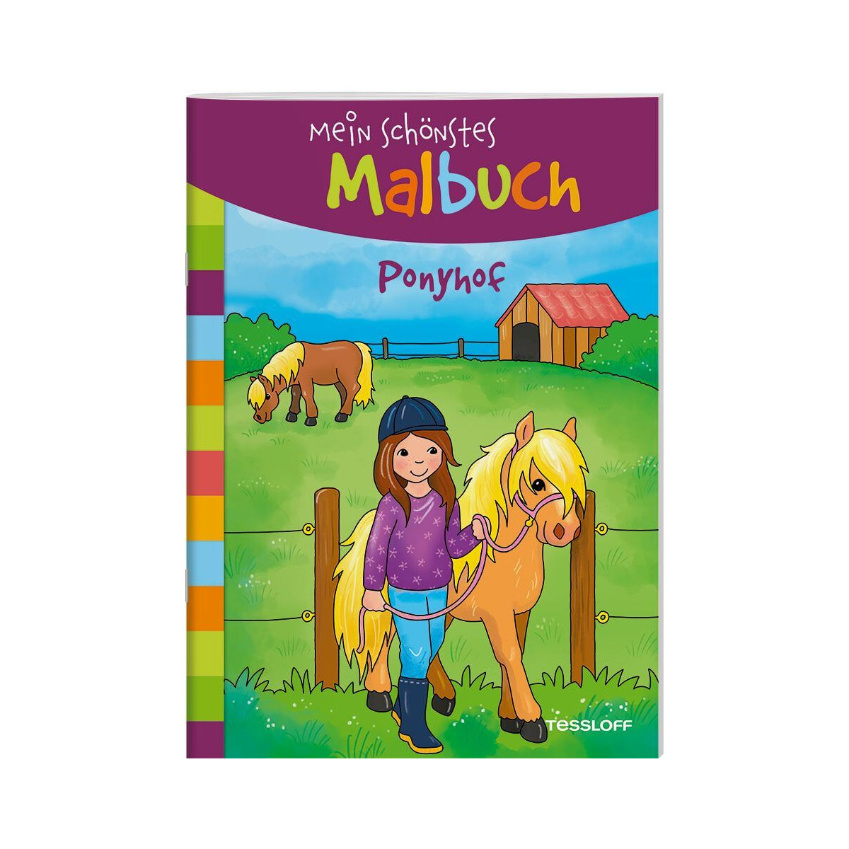 Mein schönstes Malbuch. Ponyh