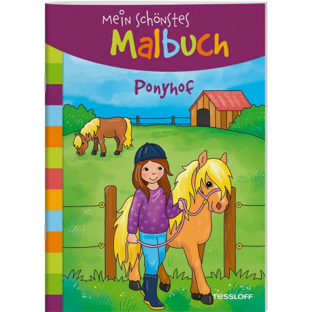 Mein schönstes Malbuch. Ponyh