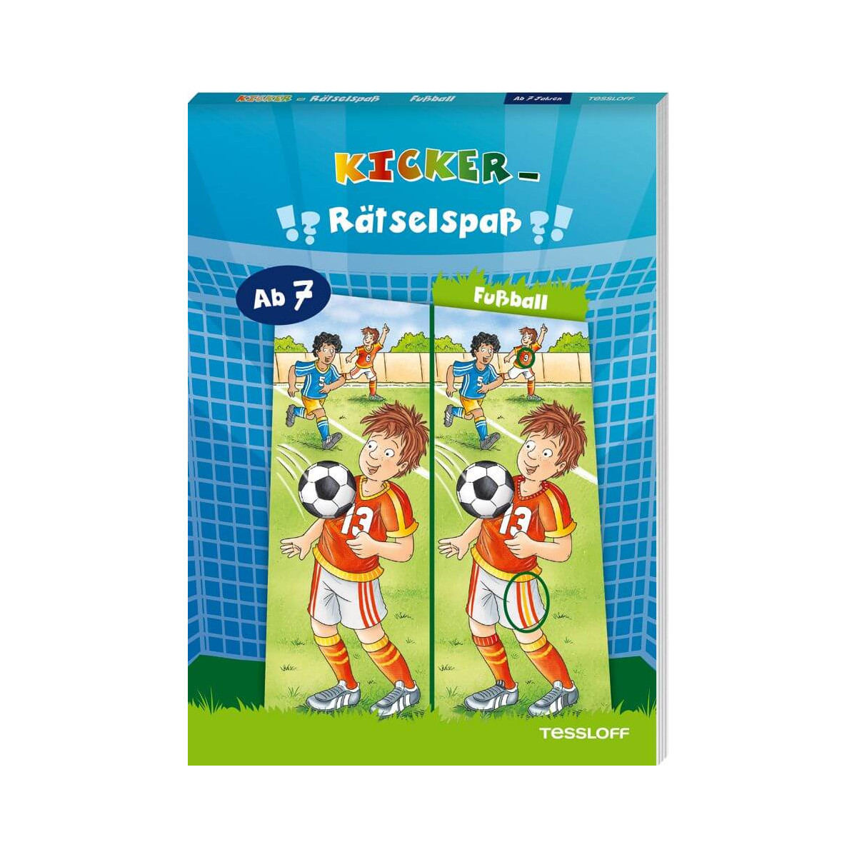 Kicker-Rätselspaß. Fußball