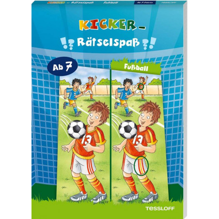Kicker-Rätselspaß. Fußball