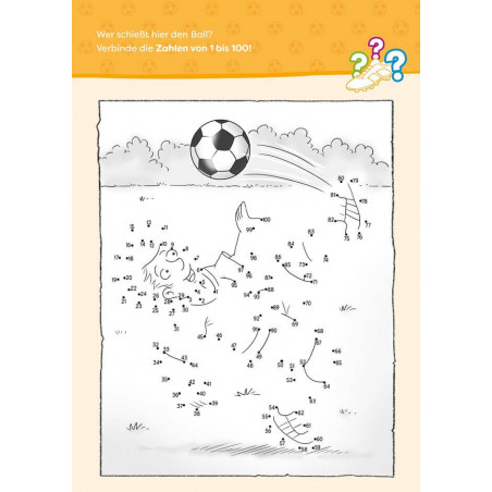 Kicker-Rätselspaß. Fußball