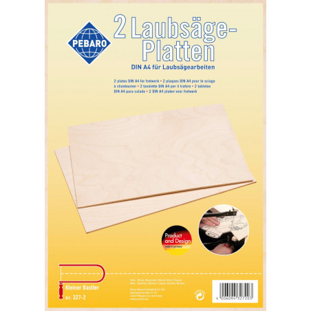 Pebaro - Laubsäge-Sperrholzplatten