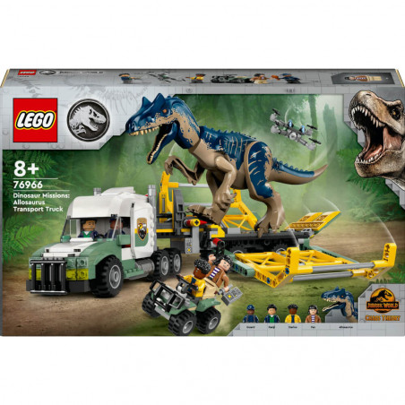 LEGO Jurassic World 76966 - Dinosaurier-Missionen: Allosaurus-Transporter