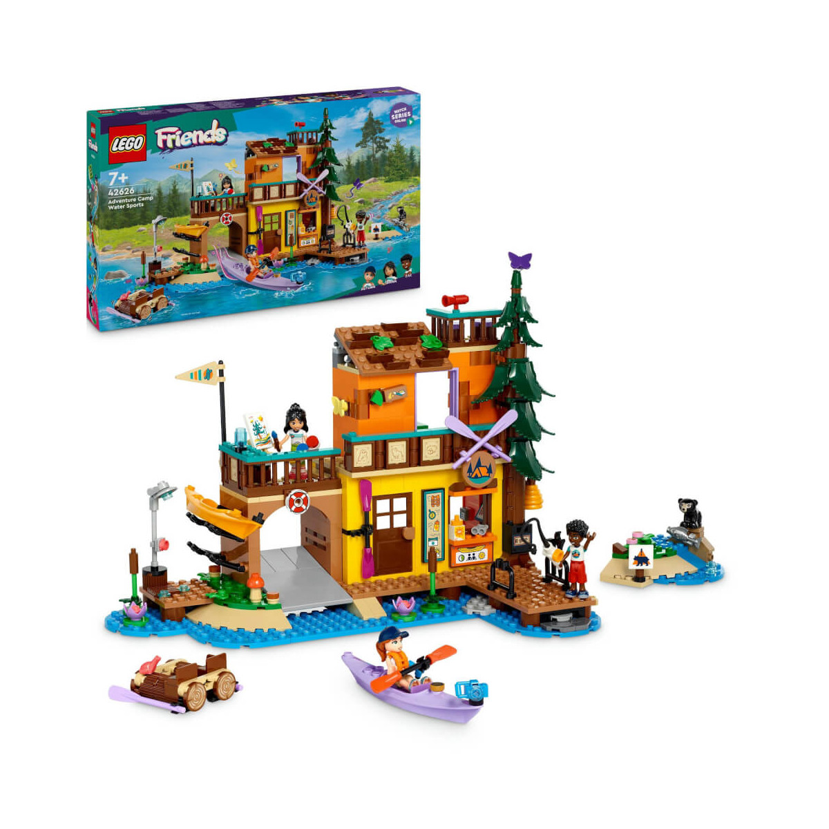 LEGO Friends 42626 - Abenteuercamp mit Kayak