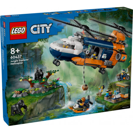 LEGO City 60437 - Dschungelforscher-Hubschrauber