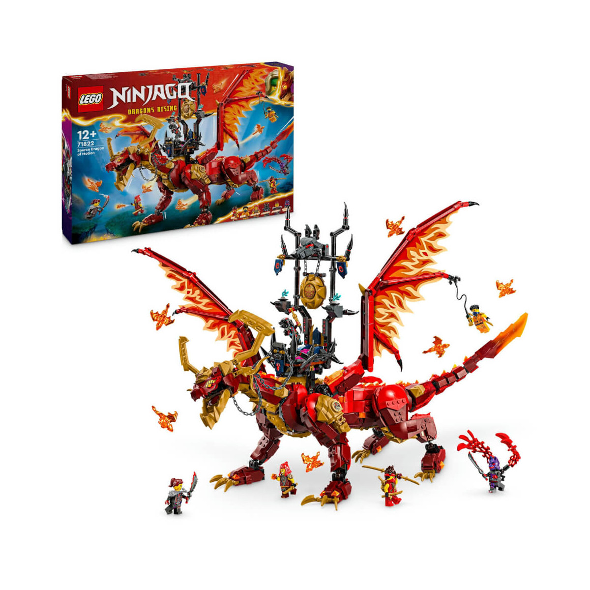 LEGO Ninjago 71822 - Quelldrache der Bewegung