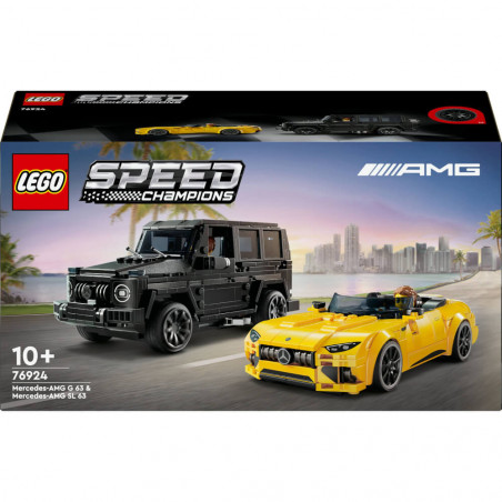 LEGO Speed Champions 76924 - Mercedes-AMG G 63 & Mercedes-AMG SL 63