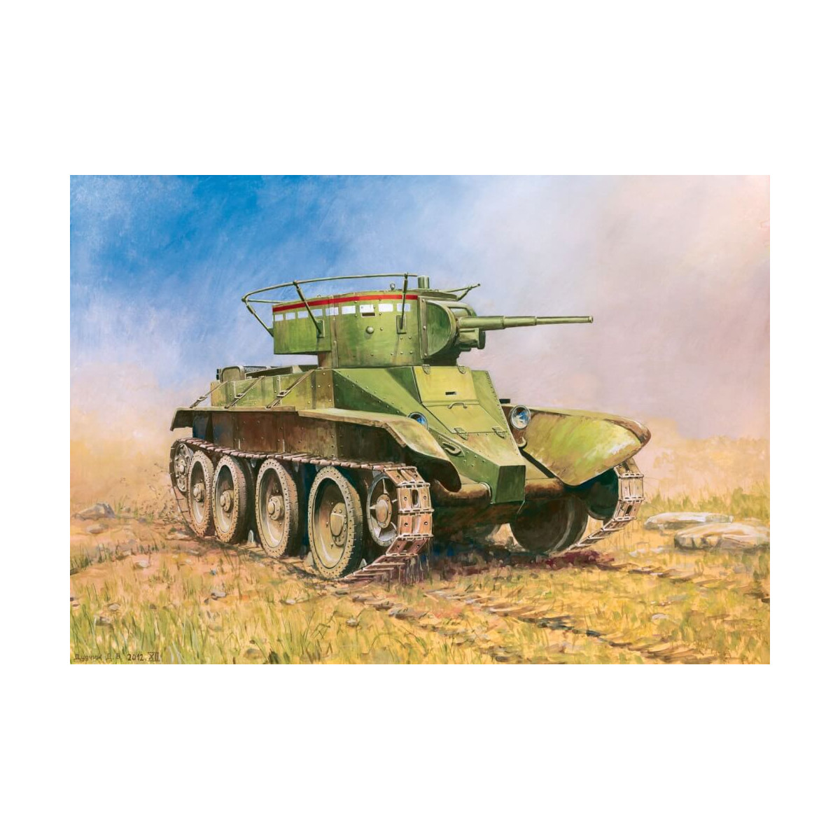 Zvezda - 1:35 Wwii Soviet Light Tank Bt-5