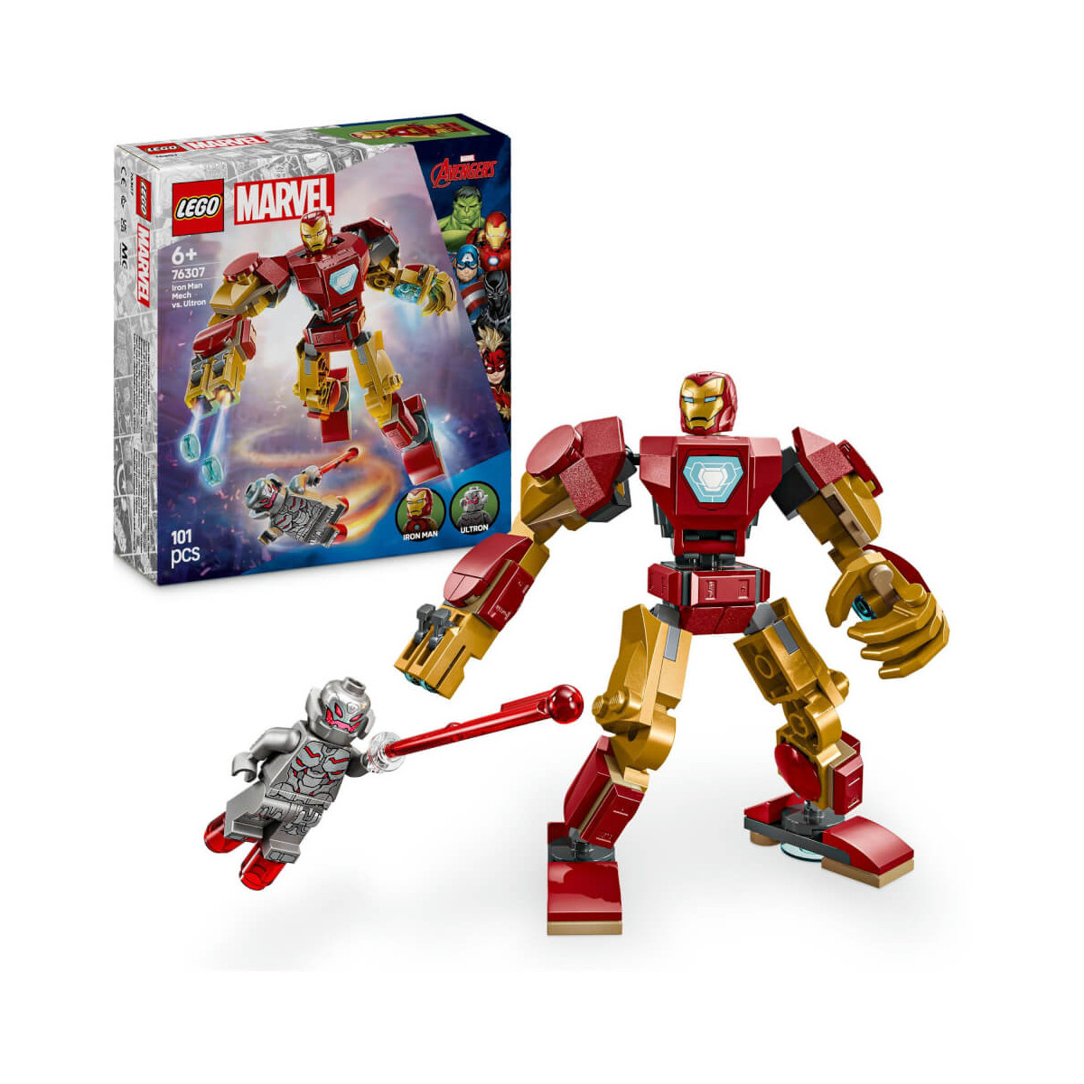 Iron Man Mech vs. Ultron