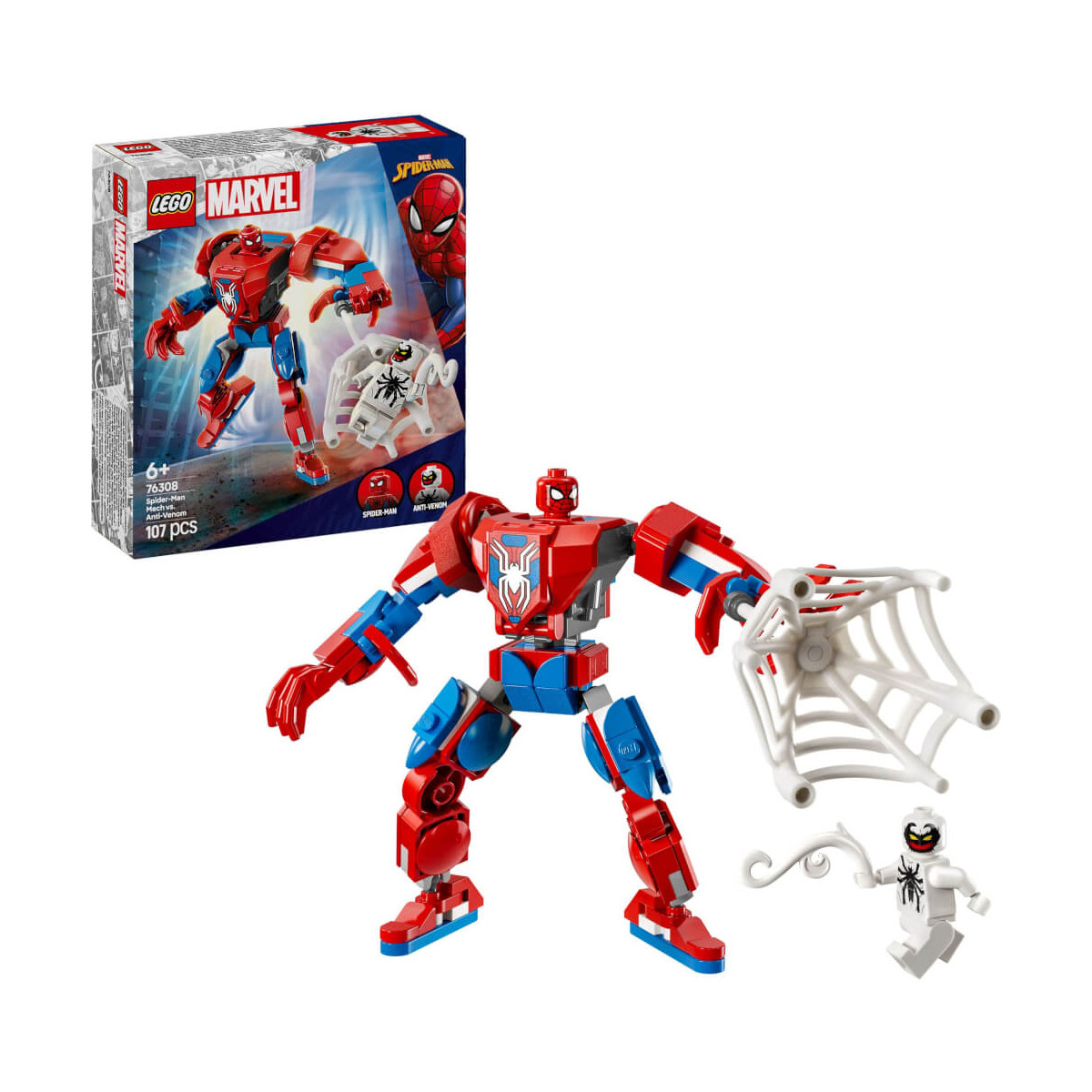 Spider-Man Mech vs. Anti-Venom