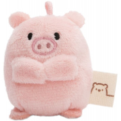 Kuscheltier Schwein Onk 5cm an Header Karte