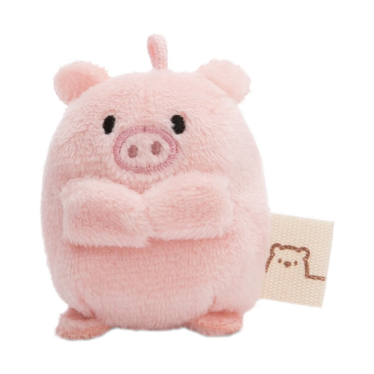 Kuscheltier Schwein Onk 5cm an Header Karte