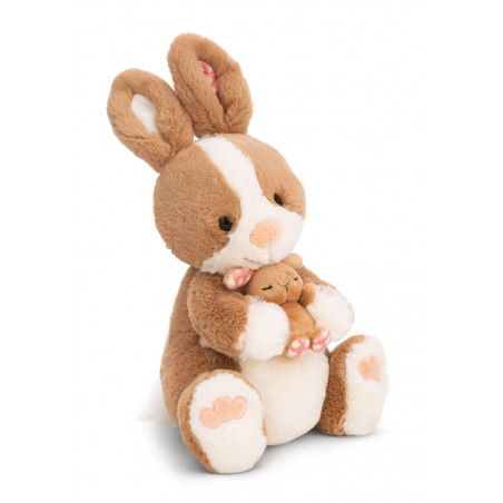Kuscheltier Hase Hopsala & Kind 35cm schlenkernd
