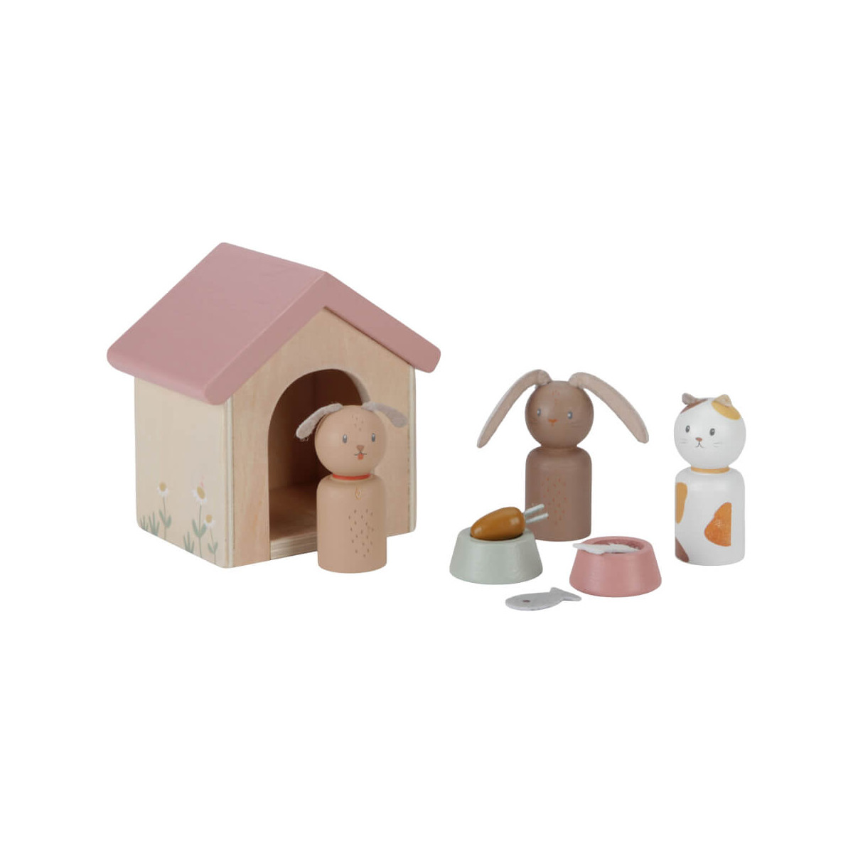 Puppenhaus - Erweiterungsset Haustiere | Little Dutch
