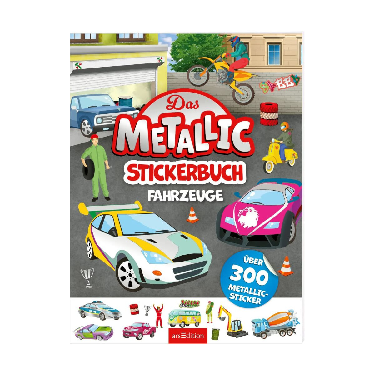 Metallic-Sticker:Fahrzeuge