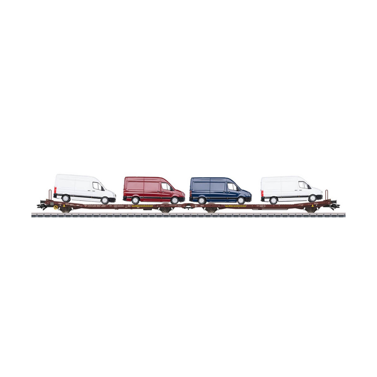 Flachwagen-Set DB AG