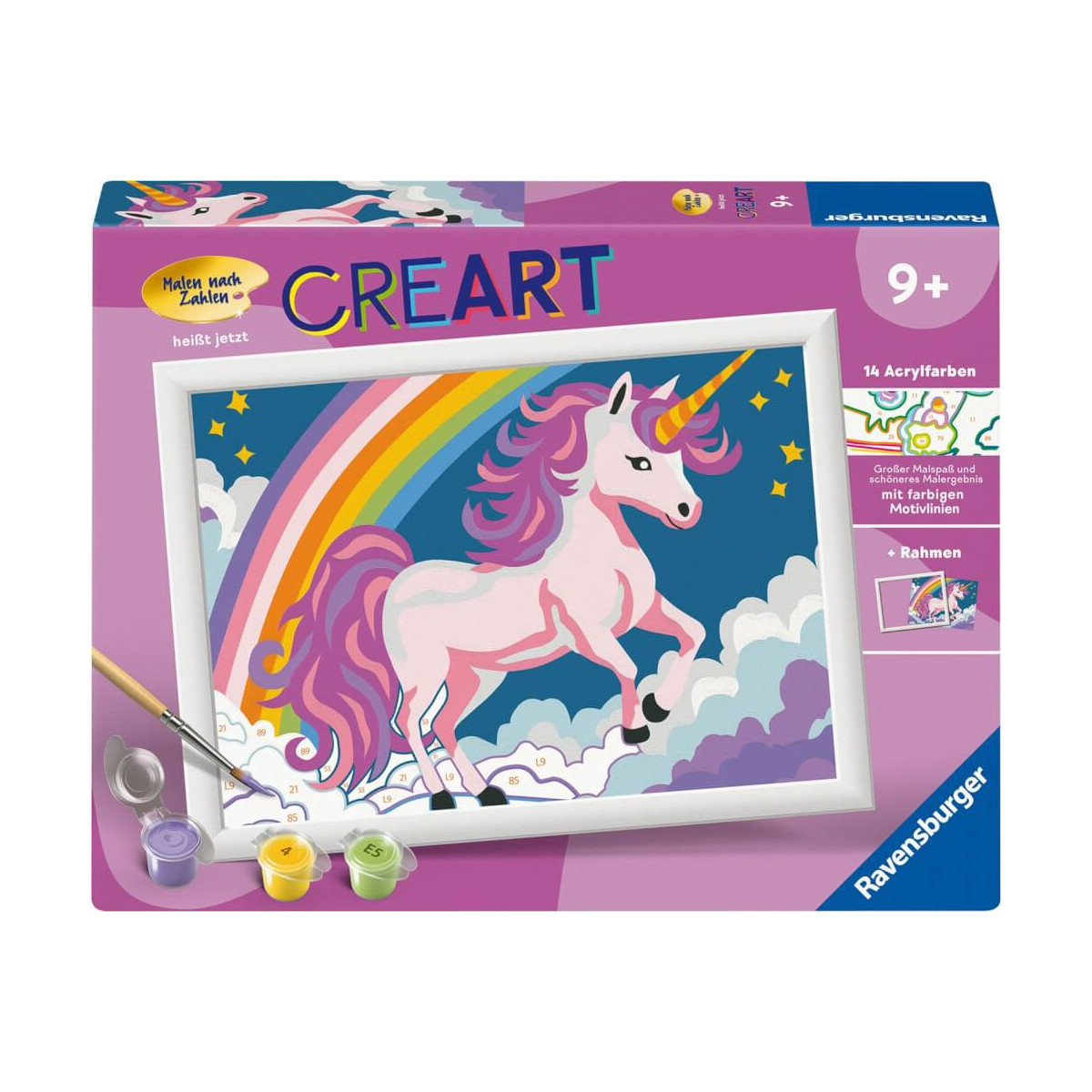Pinkes Einhorn