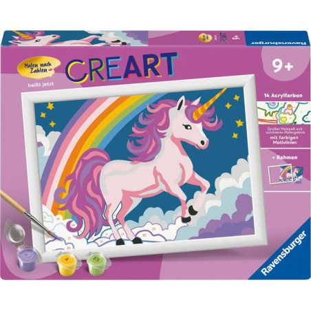 Pinkes Einhorn