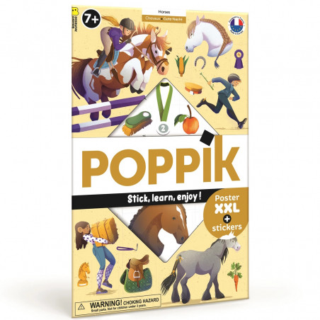 Poppik - Lernposter Pferde Poppik - Lernposter Pferde