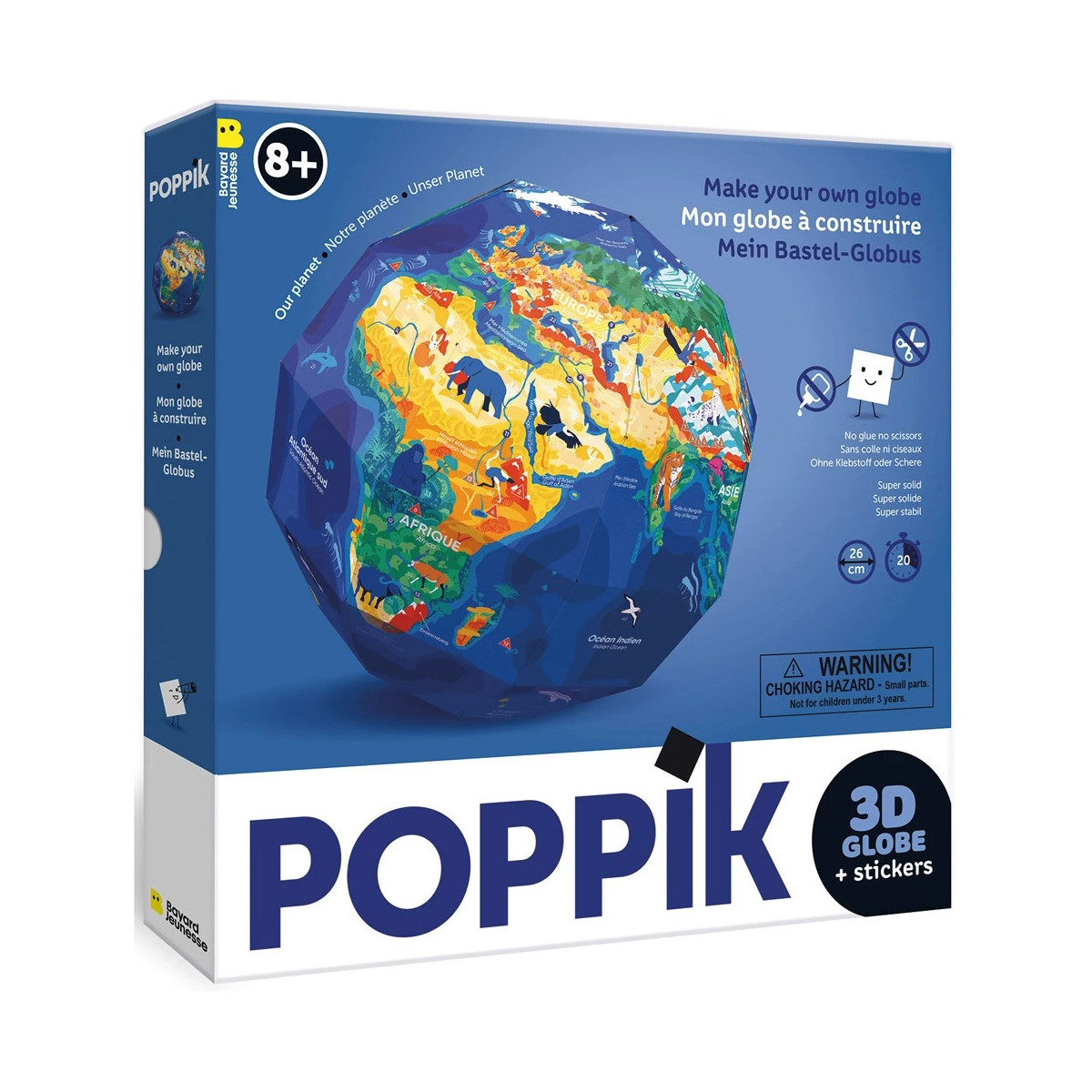 Poppik - Mein Bastel-Globus, Unser Planet