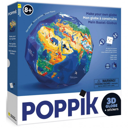 Poppik - Mein Bastel-Globus, Unser Planet Poppik - Mein Bastel-Globus, Unser Planet