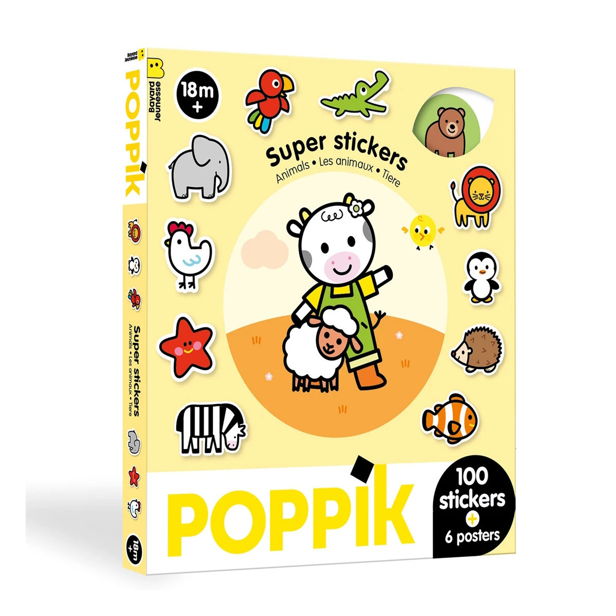 Poppik - Sticker Box Tiere
