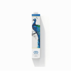 Diamond Dotz - Diamond Painting Blauer Pfau