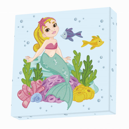 Diamond Dotz - Diamond Painting Kleine Meerjungfrau