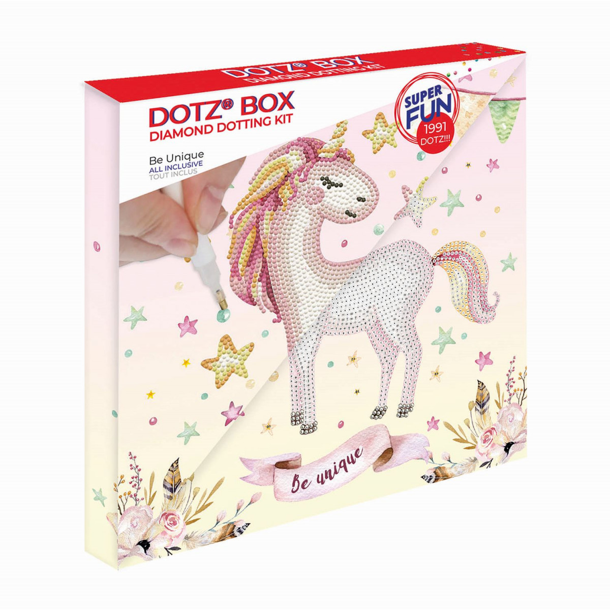 Diamond Dotz - Diamond Painting Einhorn be unique