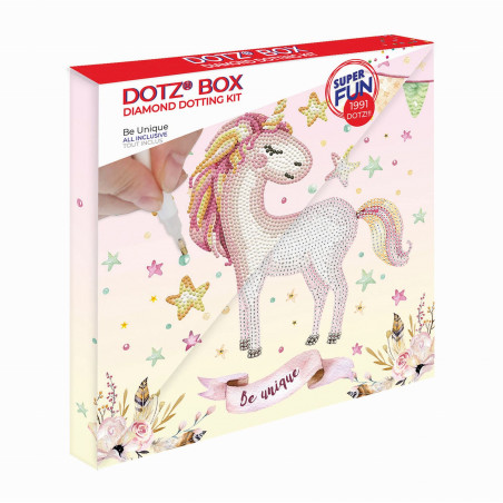 Diamond Dotz - Diamond Painting Einhorn be unique
