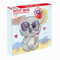 Diamond Dotz - Diamond Painting Koala Eiscreme