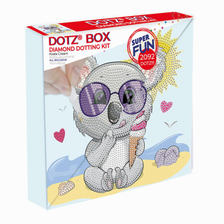 Diamond Dotz - Diamond Painting Koala Eiscreme