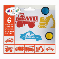 Aladine - Schablonen Autos