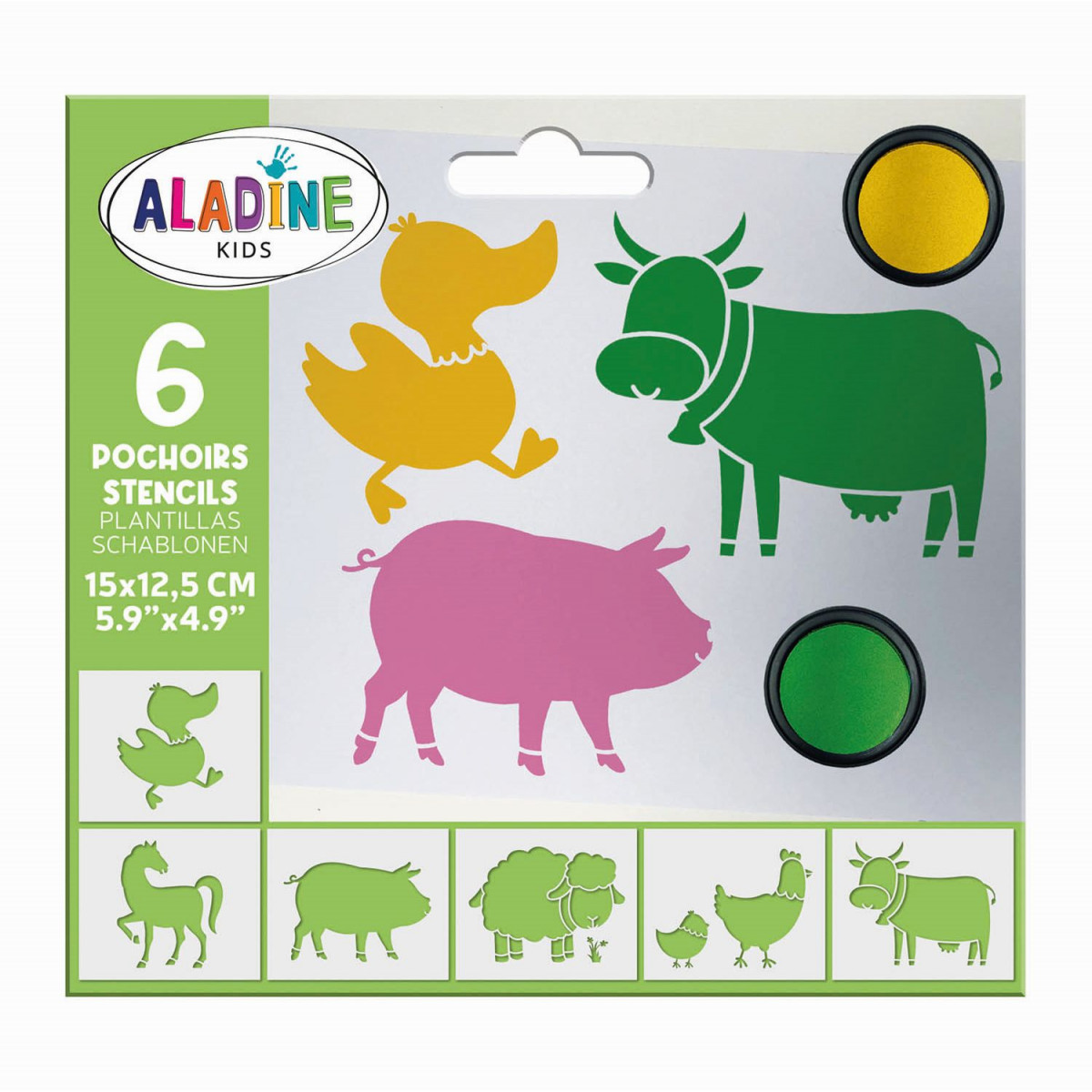Aladine - Schablonen Bauernhof