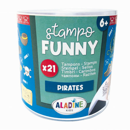 Aladine - Kinder Stempel Funny Piraten