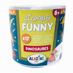 Aladine - Kinder Stempel Funny Dinosaurier