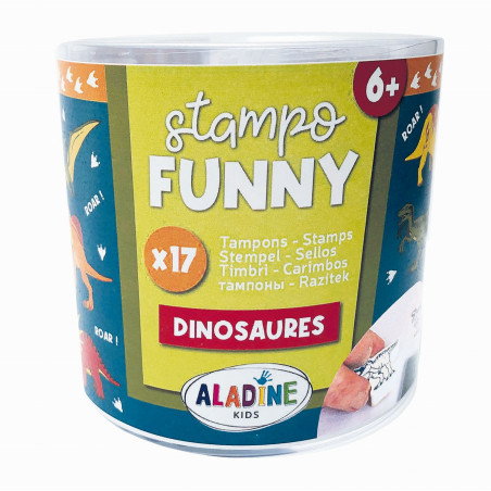 Aladine - Kinder Stempel Funny Dinosaurier Aladine - Kinder Stempel Funny Dinosaurier