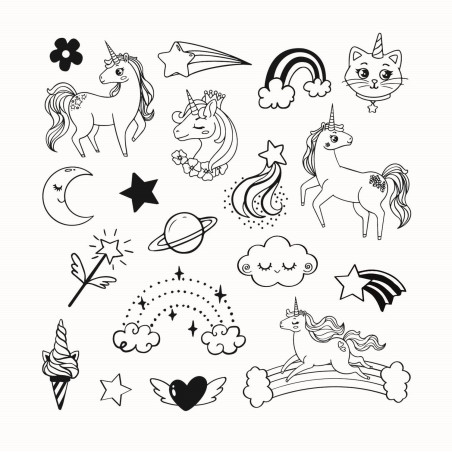 Aladine - Kinder Stempel Funny Einhorn Aladine - Kinder Stempel Funny Einhorn