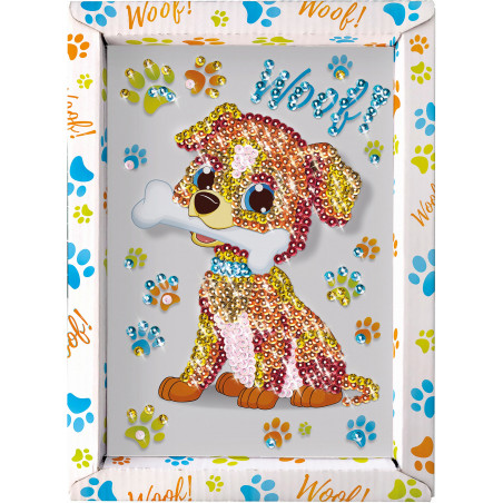 Collection Sequins - Paillettenkunst Hund Collection Sequins - Paillettenkunst Hund