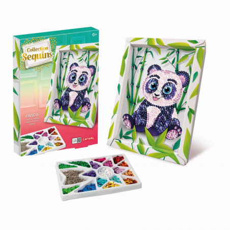 Collection Sequins - Paillettenkunst Panda Collection Sequins - Paillettenkunst Panda