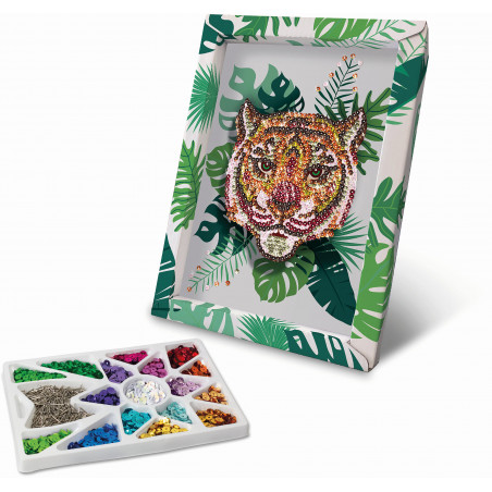 Collection Sequins - Paillettenkunst Tiger Collection Sequins - Paillettenkunst Tiger
