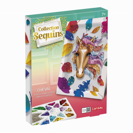 Collection Sequins - Paillettenkunst Pferd Collection Sequins - Paillettenkunst Pferd