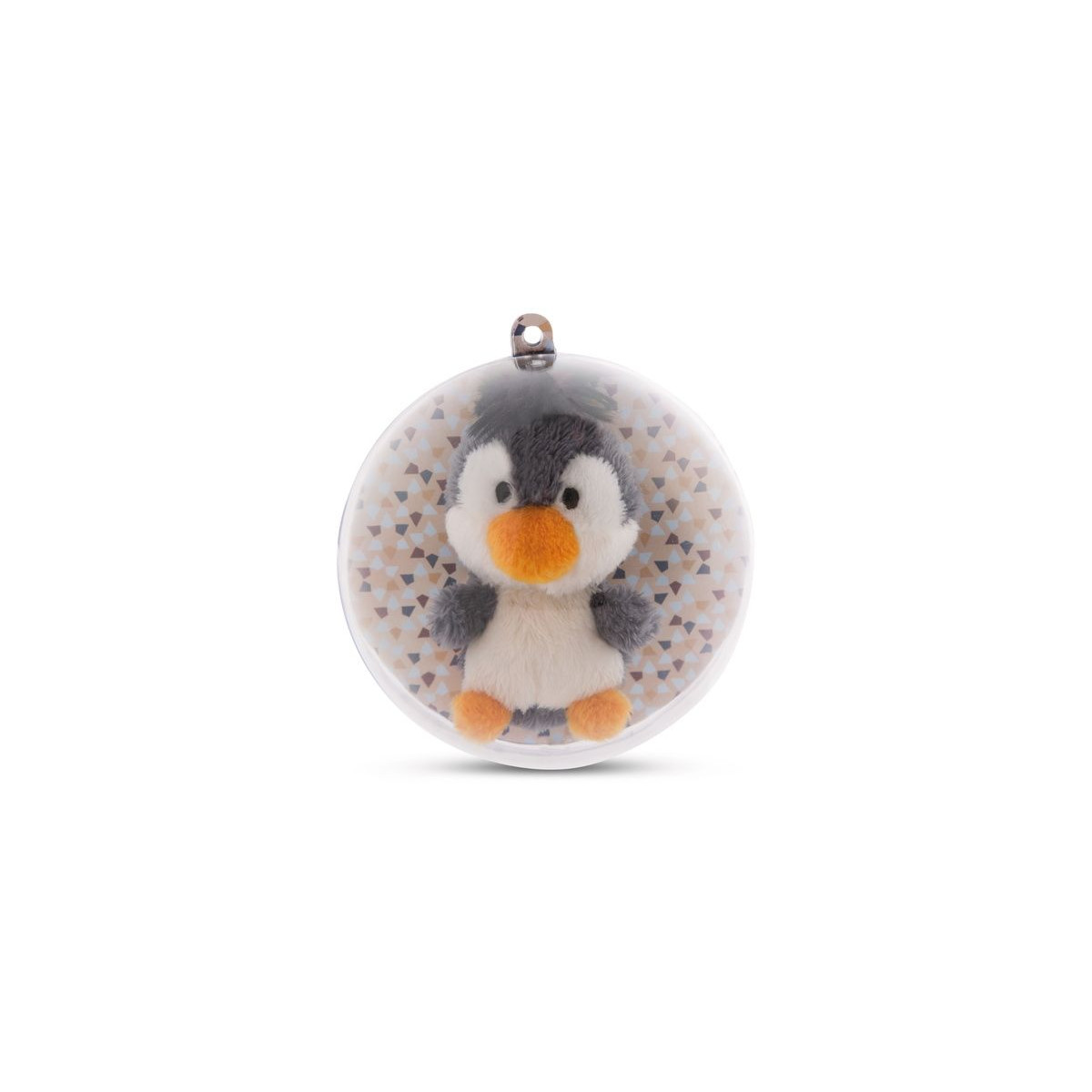 NICI - Winter 2021 - Winter Pinguin Icaak 7cm mit Loop in Dekokugel