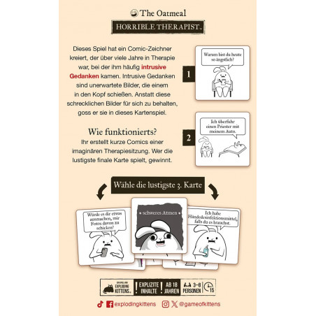 Exploding Kittens - Horrible Therapist