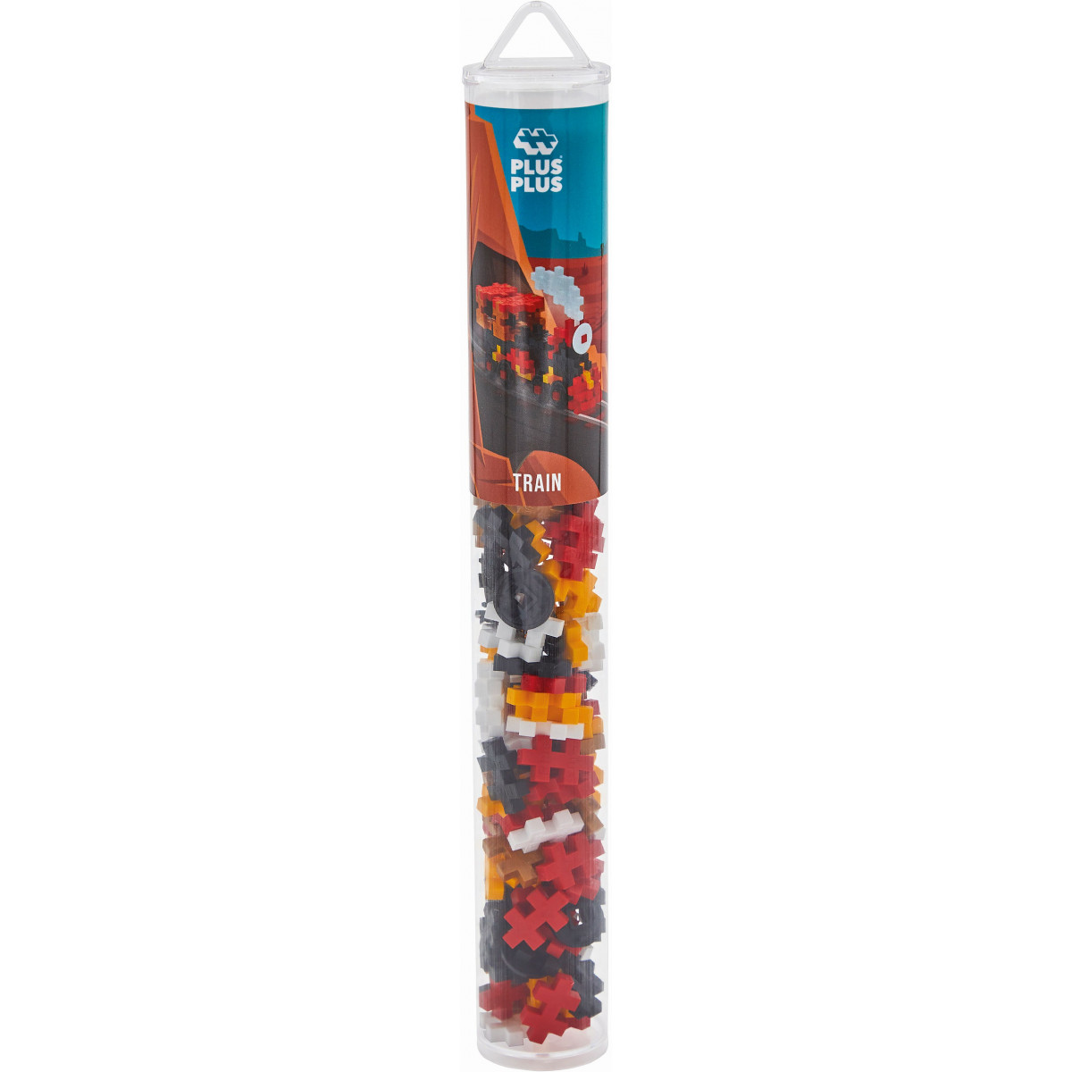 Plus-Plus - 100 Kreativ Bausteine Zug