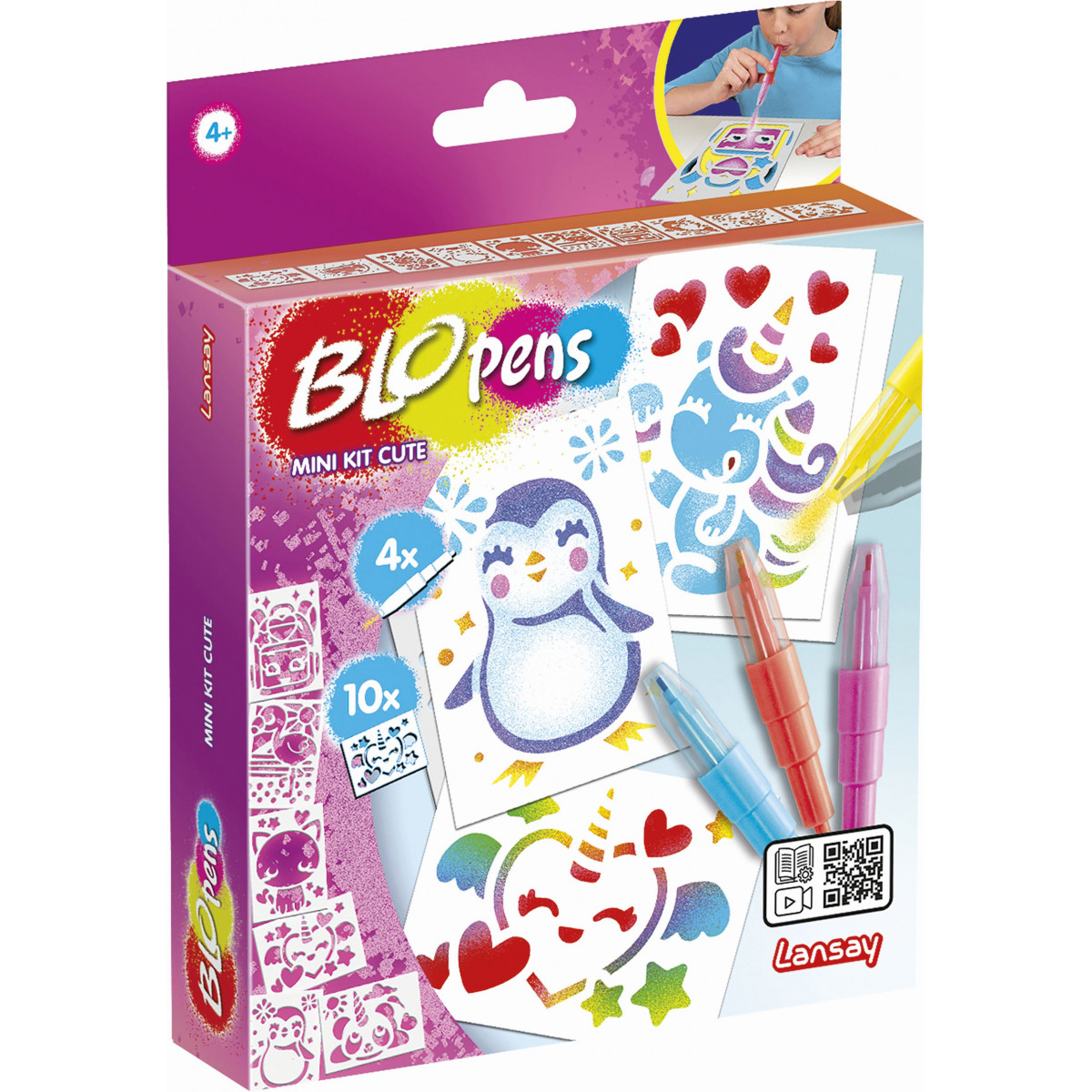 Blopens - Sprühstifteset Mini Herzen