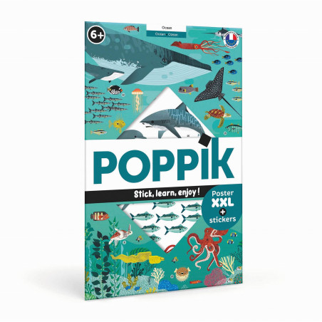 Poppik - Lernposter Ozean Poppik - Lernposter Ozean