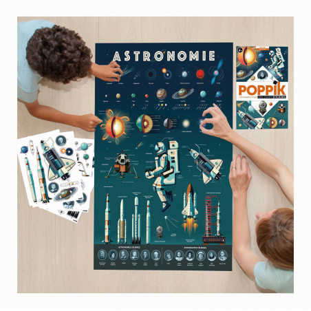 Poppik - Lernposter Astronomie